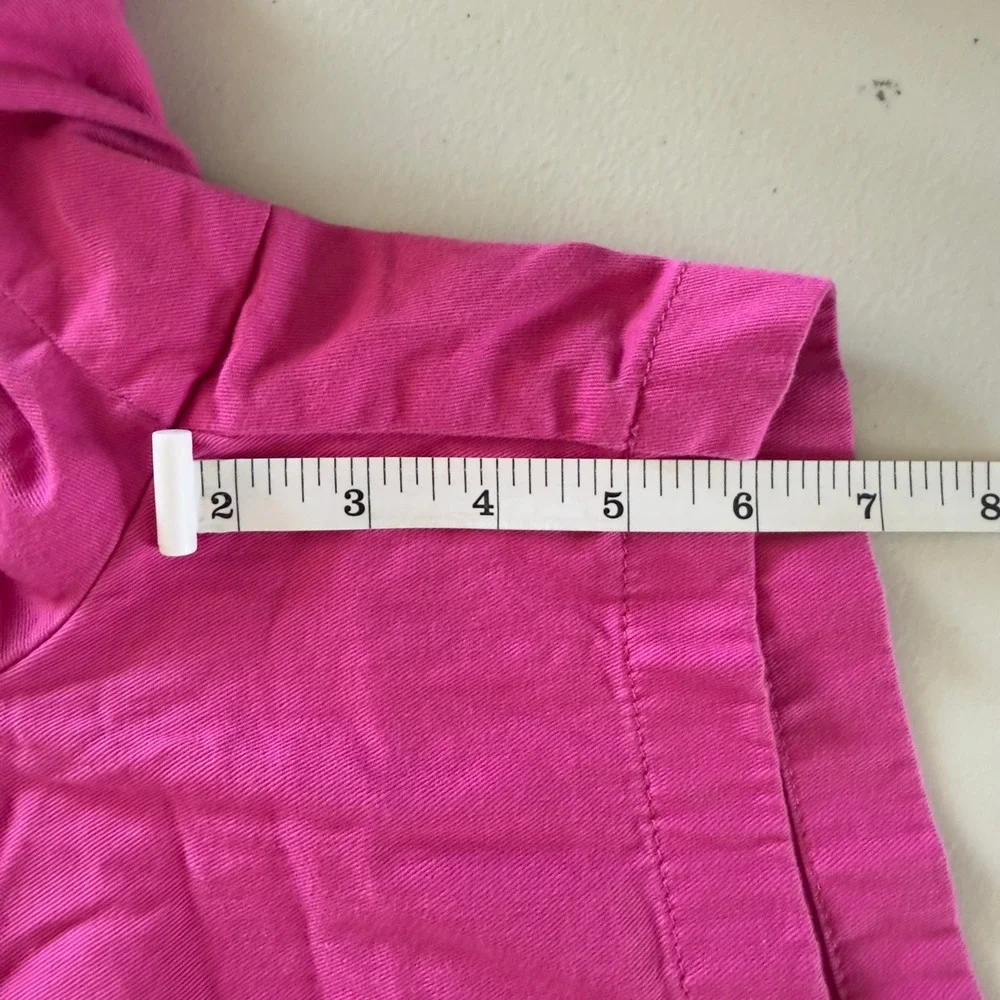J.Crew Chino Shorts Womens 12 Pink Re-Imagined Cotton Casual Preppy Summer